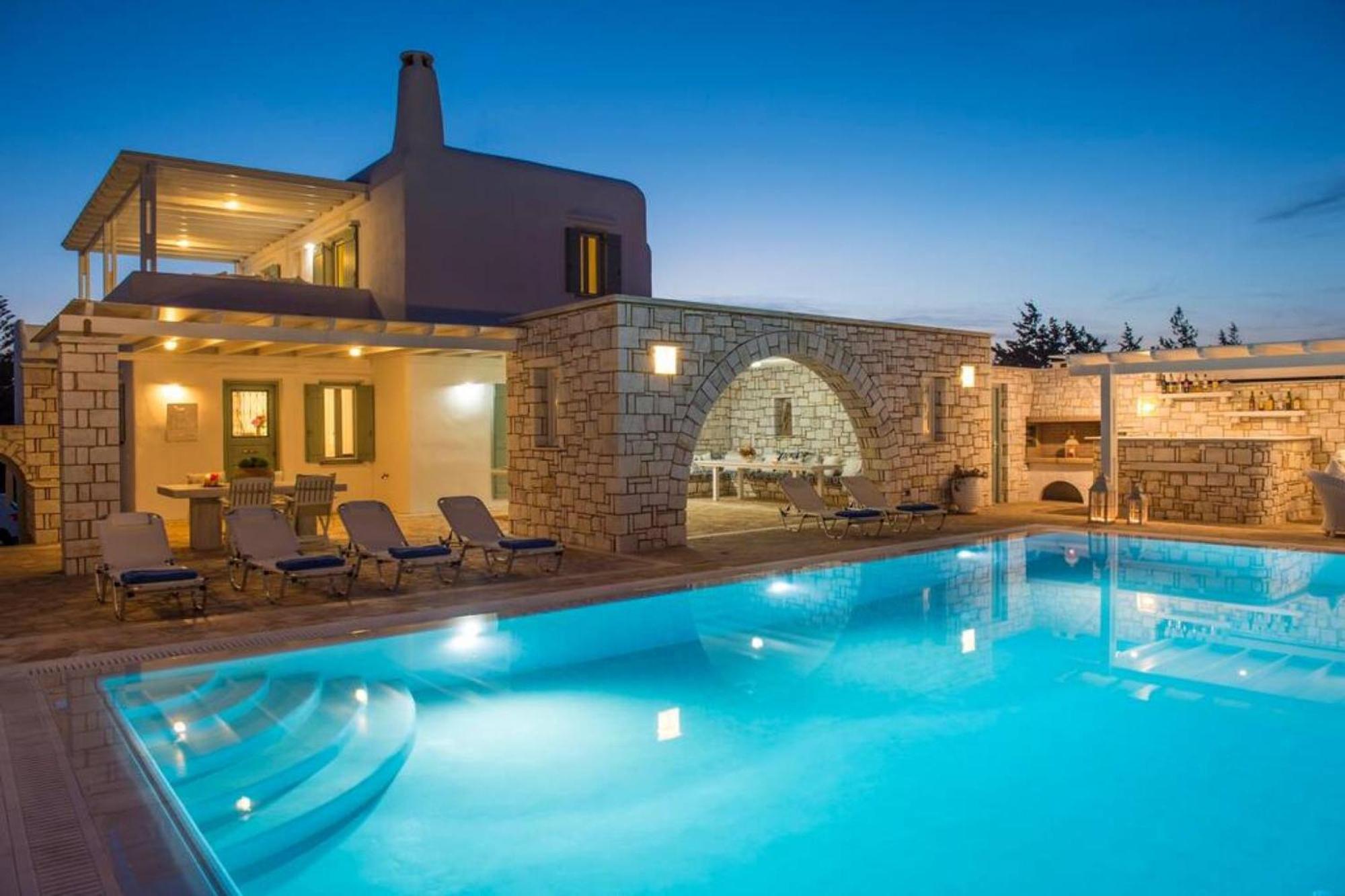 Villa Dionysos In Aliki Buitenkant foto