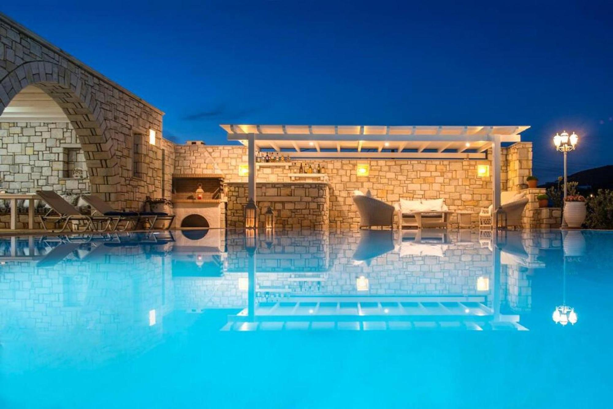 Villa Dionysos In Aliki Buitenkant foto