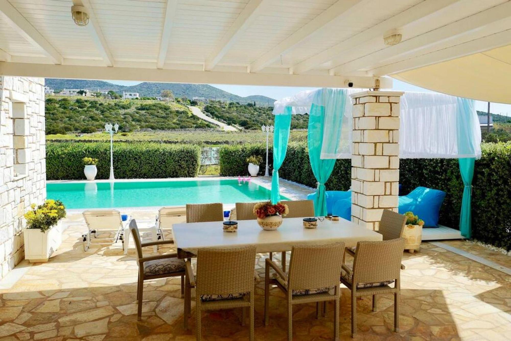 Villa Dionysos In Aliki Buitenkant foto